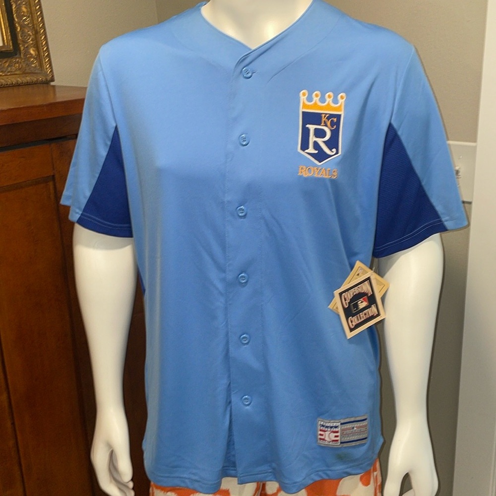 BNWT Cooperstown Collection KC George Brett Jersey